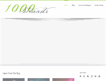 Tablet Screenshot of 1000strands.com